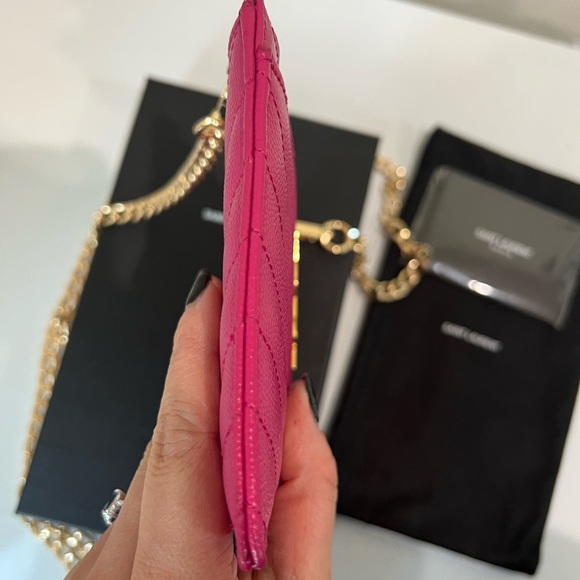 Reserved - Yves Saint Laurent monogram pink clutch and crossbody - Picture 6 of 12